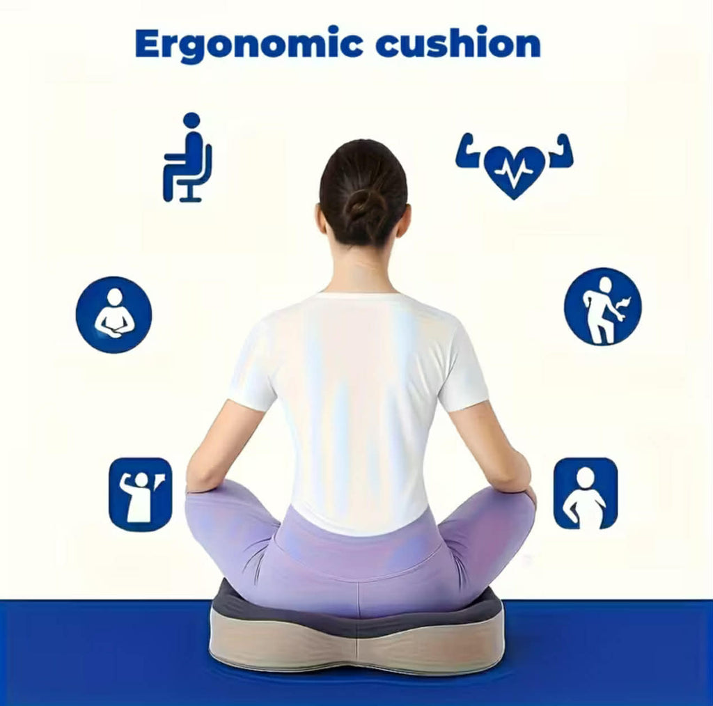 Ergonomisches Memory-Foam Sitzkissen