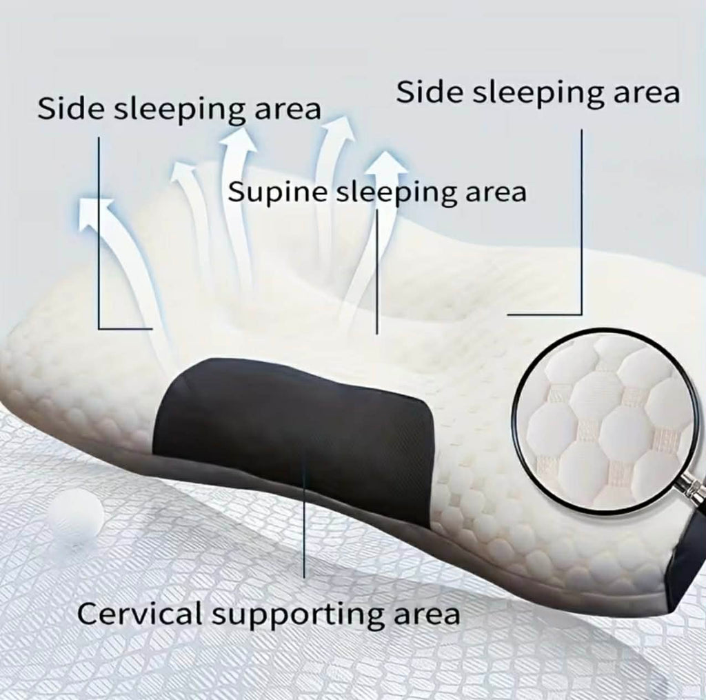 Ergonomisches Nackenstützkissen aus Memory Foam