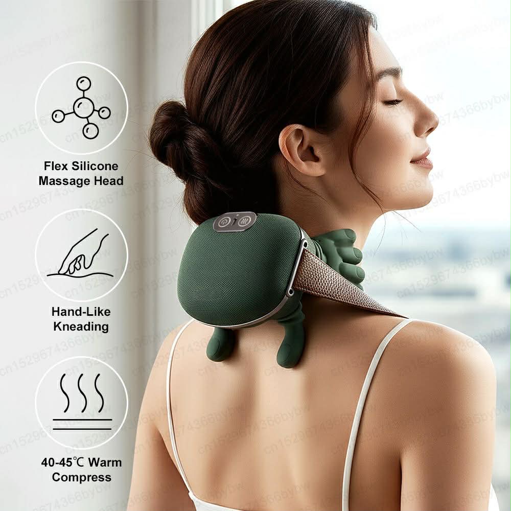 ProRelax™ Nackenmassagegerät mit Wärme – 3 Modi