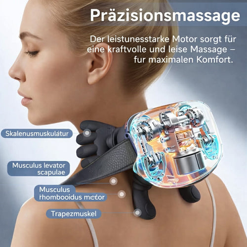 ProRelax™ Nackenmassagegerät mit Wärme – 3 Modi